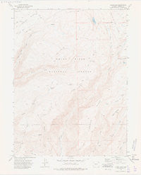 Adams Lake Colorado Historical topographic map, 1:24000 scale, 7.5 X 7.5 Minute, Year 1974