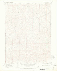 Adobe Springs Colorado Historical topographic map, 1:24000 scale, 7.5 X 7.5 Minute, Year 1969