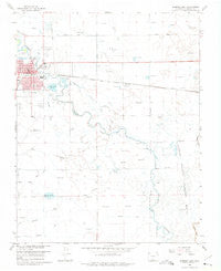Alamosa East Colorado Historical topographic map, 1:24000 scale, 7.5 X 7.5 Minute, Year 1966