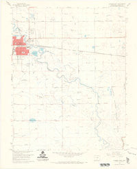 Alamosa East Colorado Historical topographic map, 1:24000 scale, 7.5 X 7.5 Minute, Year 1966