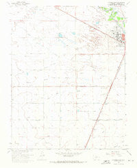 Alamosa West Colorado Historical topographic map, 1:24000 scale, 7.5 X 7.5 Minute, Year 1966