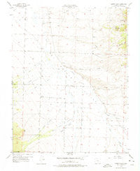 Aldrich Gulch Colorado Historical topographic map, 1:24000 scale, 7.5 X 7.5 Minute, Year 1957