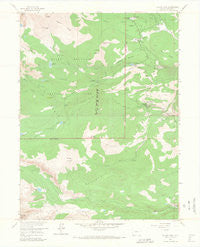 Allens Park Colorado Historical topographic map, 1:24000 scale, 7.5 X 7.5 Minute, Year 1957