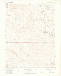 Allens Park Colorado Historical topographic map, 1:24000 scale, 7.5 X 7.5 Minute, Year 1957