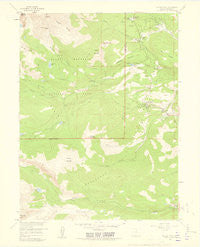 Allens Park Colorado Historical topographic map, 1:24000 scale, 7.5 X 7.5 Minute, Year 1957