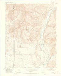 Allison Colorado Historical topographic map, 1:24000 scale, 7.5 X 7.5 Minute, Year 1954