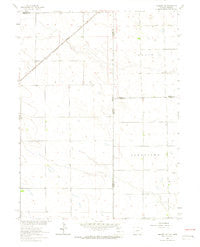 Amherst NE Colorado Historical topographic map, 1:24000 scale, 7.5 X 7.5 Minute, Year 1962