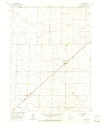 Amherst Colorado Historical topographic map, 1:24000 scale, 7.5 X 7.5 Minute, Year 1962