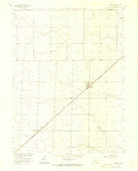 Amherst Colorado Historical topographic map, 1:24000 scale, 7.5 X 7.5 Minute, Year 1962