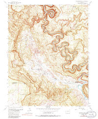 Anderson Mesa Colorado Historical topographic map, 1:24000 scale, 7.5 X 7.5 Minute, Year 1960