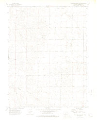 Antelope Creek East Colorado Historical topographic map, 1:24000 scale, 7.5 X 7.5 Minute, Year 1973