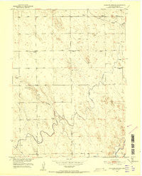 Antelope Springs Colorado Historical topographic map, 1:24000 scale, 7.5 X 7.5 Minute, Year 1951