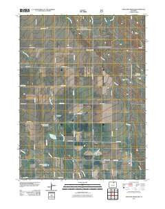 Antelope Reservoir Colorado Historical topographic map, 1:24000 scale, 7.5 X 7.5 Minute, Year 2011
