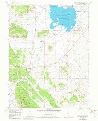 Antero Reservoir Colorado Historical topographic map, 1:24000 scale, 7.5 X 7.5 Minute, Year 1956