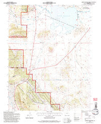 Antero Reservoir Colorado Historical topographic map, 1:24000 scale, 7.5 X 7.5 Minute, Year 1994