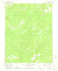 Antone Spring Colorado Historical topographic map, 1:24000 scale, 7.5 X 7.5 Minute, Year 1973