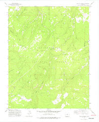 Antone Spring Colorado Historical topographic map, 1:24000 scale, 7.5 X 7.5 Minute, Year 1973