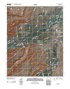 Antonito Colorado Historical topographic map, 1:24000 scale, 7.5 X 7.5 Minute, Year 2010