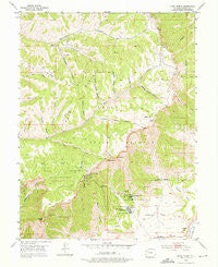 Anvil Points Colorado Historical topographic map, 1:24000 scale, 7.5 X 7.5 Minute, Year 1952