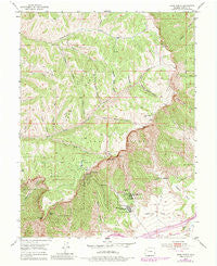 Anvil Points Colorado Historical topographic map, 1:24000 scale, 7.5 X 7.5 Minute, Year 1952