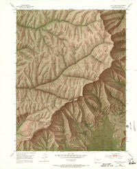 Anvil Points Colorado Historical topographic map, 1:24000 scale, 7.5 X 7.5 Minute, Year 1952