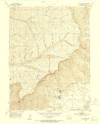 Anvil Points Colorado Historical topographic map, 1:24000 scale, 7.5 X 7.5 Minute, Year 1952