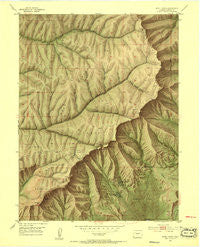 Anvil Points Colorado Historical topographic map, 1:24000 scale, 7.5 X 7.5 Minute, Year 1952
