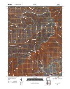 Anvil Points Colorado Historical topographic map, 1:24000 scale, 7.5 X 7.5 Minute, Year 2010