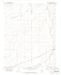 Apishapa Bridge Colorado Historical topographic map, 1:24000 scale, 7.5 X 7.5 Minute, Year 1970