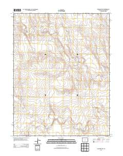 Arapahoe NW Colorado Historical topographic map, 1:24000 scale, 7.5 X 7.5 Minute, Year 2013