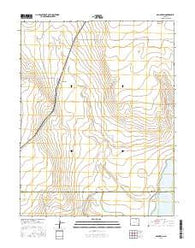 Arlington Colorado Current topographic map, 1:24000 scale, 7.5 X 7.5 Minute, Year 2016