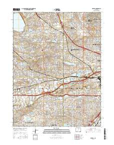 Arvada Colorado Current topographic map, 1:24000 scale, 7.5 X 7.5 Minute, Year 2016