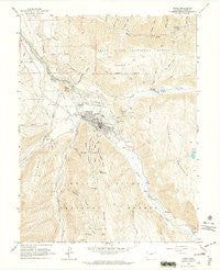 Aspen Colorado Historical topographic map, 1:24000 scale, 7.5 X 7.5 Minute, Year 1960