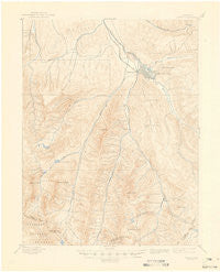Aspen Colorado Historical topographic map, 1:62500 scale, 15 X 15 Minute, Year 1895