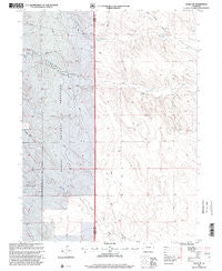 Avalo SE Colorado Historical topographic map, 1:24000 scale, 7.5 X 7.5 Minute, Year 1997