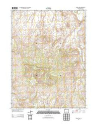 Bakers Peak Colorado Historical topographic map, 1:24000 scale, 7.5 X 7.5 Minute, Year 2013