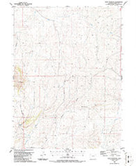 Bald Mountain Colorado Historical topographic map, 1:24000 scale, 7.5 X 7.5 Minute, Year 1986