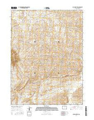 Bald Mountain Colorado Current topographic map, 1:24000 scale, 7.5 X 7.5 Minute, Year 2016