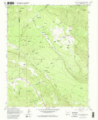 Baldy Mountain Colorado Historical topographic map, 1:24000 scale, 7.5 X 7.5 Minute, Year 1964