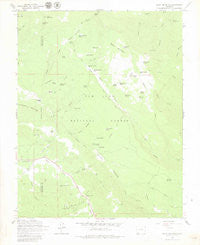 Baldy Mountain Colorado Historical topographic map, 1:24000 scale, 7.5 X 7.5 Minute, Year 1964