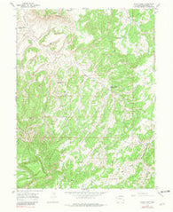 Banta Ridge Colorado Historical topographic map, 1:24000 scale, 7.5 X 7.5 Minute, Year 1964