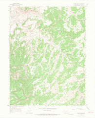 Banta Ridge Colorado Historical topographic map, 1:24000 scale, 7.5 X 7.5 Minute, Year 1964