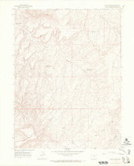 Banta Ridge Colorado Historical topographic map, 1:24000 scale, 7.5 X 7.5 Minute, Year 1964