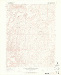Banta Ridge Colorado Historical topographic map, 1:24000 scale, 7.5 X 7.5 Minute, Year 1964