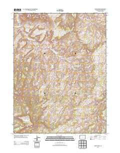 Banta Ridge Colorado Historical topographic map, 1:24000 scale, 7.5 X 7.5 Minute, Year 2013