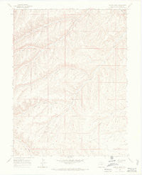 Barcus Creek Colorado Historical topographic map, 1:24000 scale, 7.5 X 7.5 Minute, Year 1966