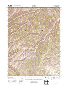 Barcus Creek Colorado Historical topographic map, 1:24000 scale, 7.5 X 7.5 Minute, Year 2013