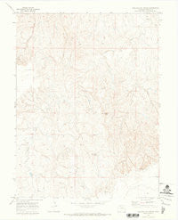 Barking Dog Spring Colorado Historical topographic map, 1:24000 scale, 7.5 X 7.5 Minute, Year 1970