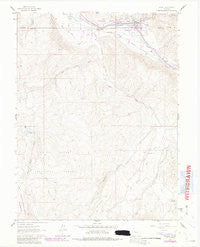 Basalt Colorado Historical topographic map, 1:24000 scale, 7.5 X 7.5 Minute, Year 1961