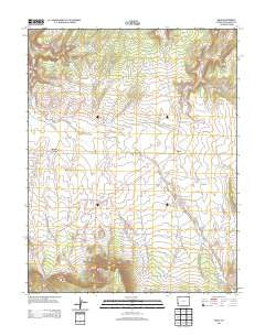 Basin Colorado Historical topographic map, 1:24000 scale, 7.5 X 7.5 Minute, Year 2013